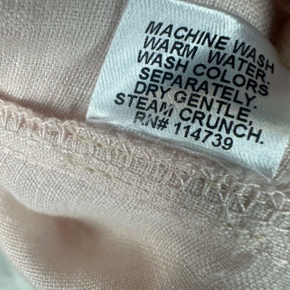 FLAX Linen Moto Jacket Pink Asymmetrical Zip Petite P Lagenlook Collared - Picture 6 of 11